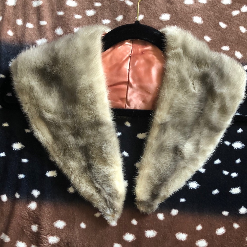 Real Mink collar